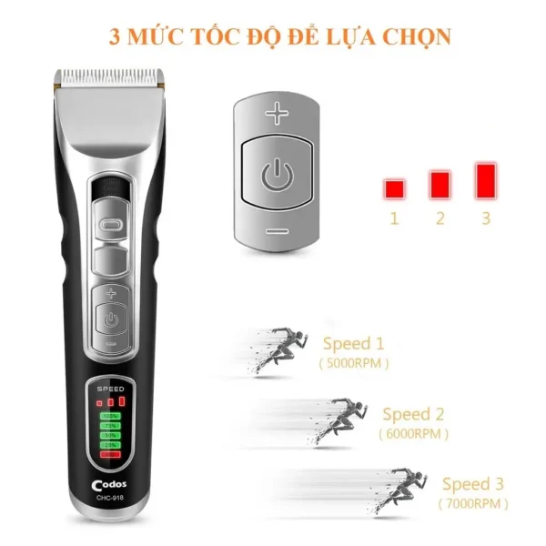 tông đơ Codos CHC-918